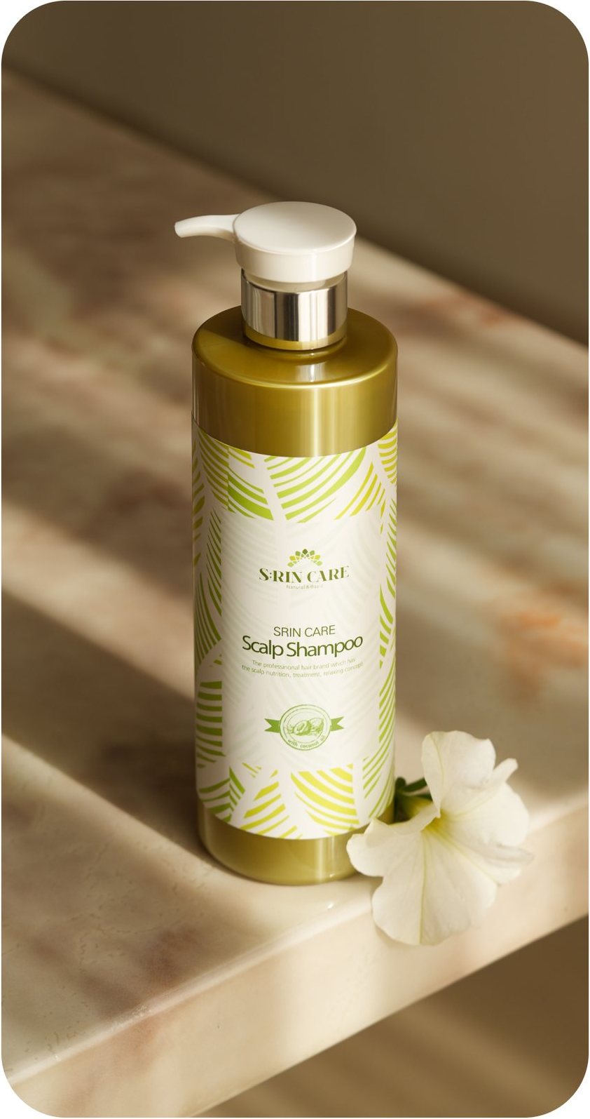 Scalp shampoo product shoot